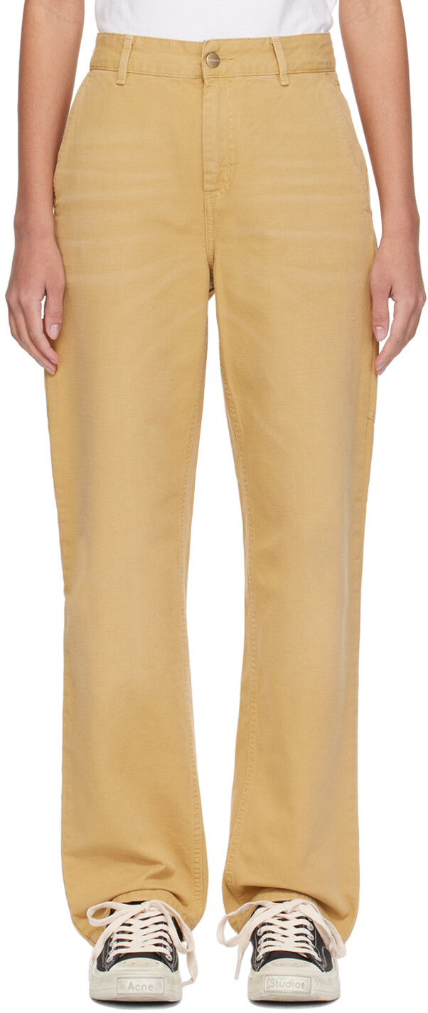 Бежевые брюки с пирсом Carhartt Work In Progress
Бежевые брюки с пирсом Carhartt Work In Progress