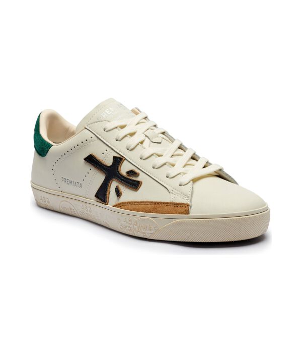 Кожаные кроссовки Стивен Premiata, экрю
Кожаные кроссовки Стивен Premiata, экрю