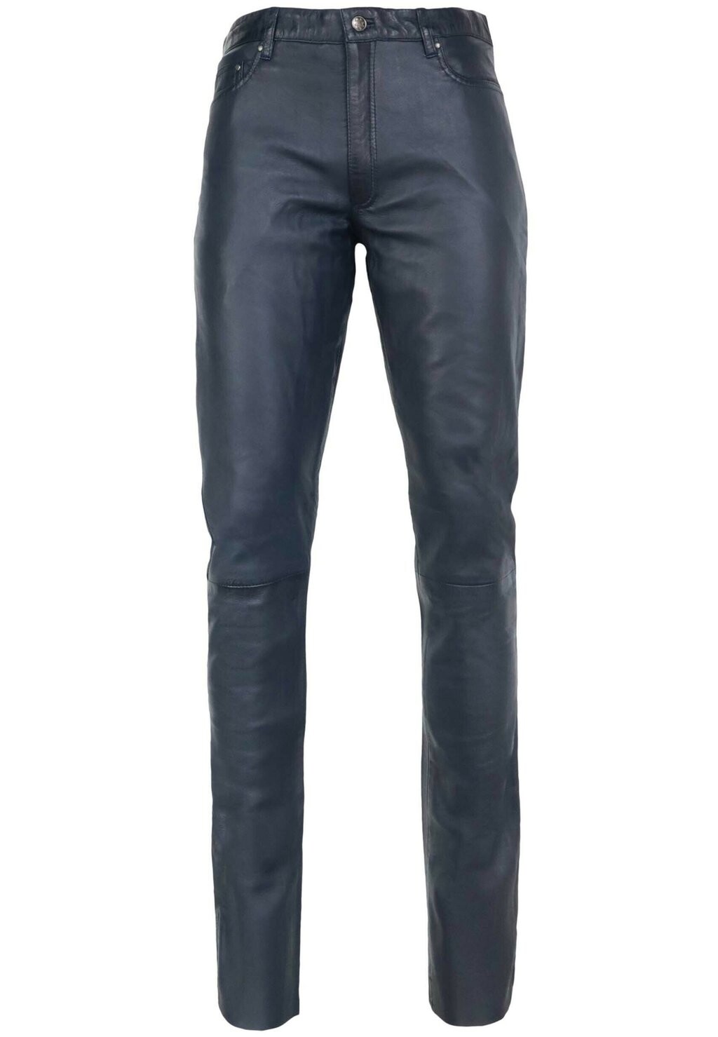 Кожаные брюки SLIM FIT Ricano, синий 
Кожаные брюки SLIM FIT Ricano, синий