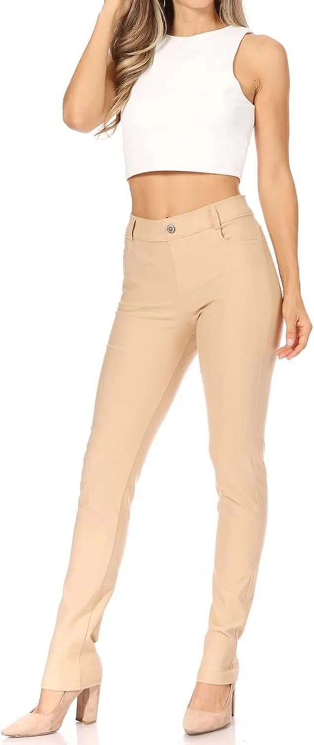 FashionJOA женские джинсы-джеггинсы с карманами и пуговицей
FashionJOA женские джинсы-джеггинсы с карманами и пуговицей