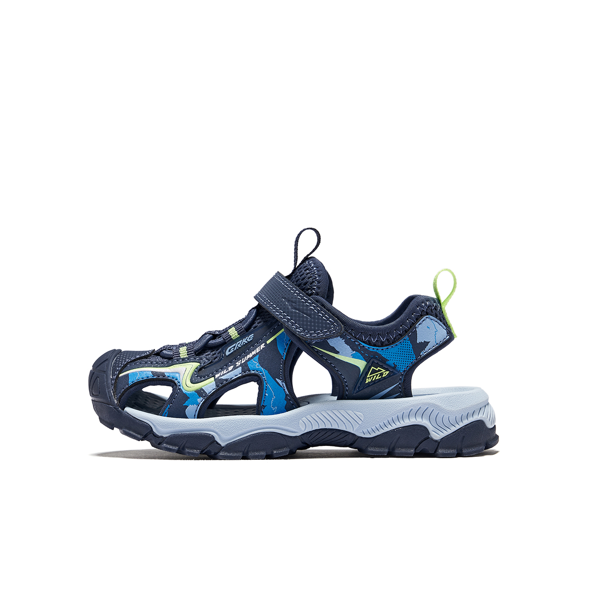 Дышащие быстросохнущие низкие сандалии для детей ERKE KIDS, синий/зеленый
Дышащие быстросохнущие низкие сандалии для детей ERKE KIDS, синий/зеленый