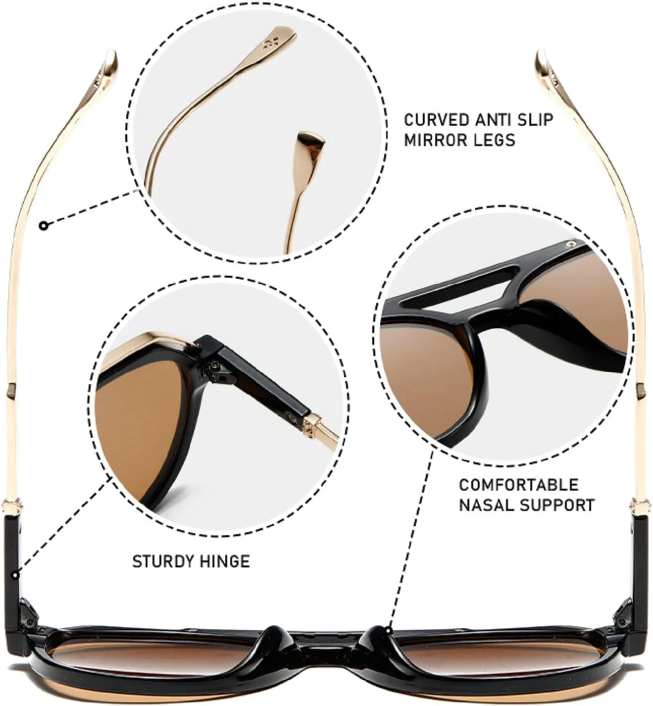 Солнцезащитные очки с двойной перемычкой, увеличенного размера, для женщин и мужчин, в стиле ретро, модные, в оправе «пилот», роскошные, трендовые Melrose, Red
Солнцезащитные очки с двойной перемычкой, увеличенного размера, для женщин и мужчин, в стиле ретро, модные, в оправе «пилот», роскошные, трендовые Melrose, Red