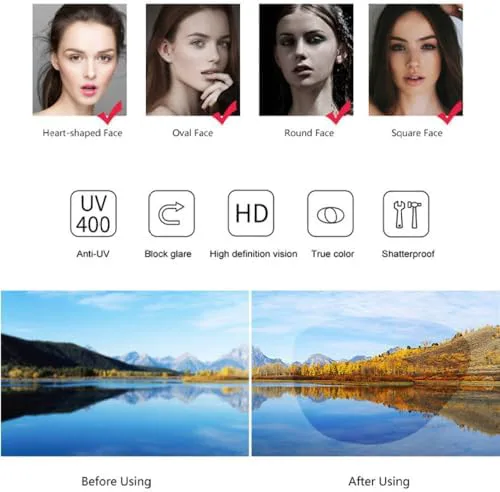 Модные солнцезащитные очки для женщин, трендовые мужские солнцезащитные очки с градиентным покрытием, очки с защитой от УФ-излучения UV400, защитные очки MTZJH, C6
Модные солнцезащитные очки для женщин, трендовые мужские солнцезащитные очки с градиентным покрытием, очки с защитой от УФ-излучения UV400, защитные очки MTZJH, C6