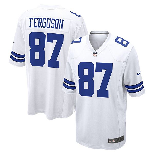 Мужская белая игровая футболка Dallas Cowboys Jake Ferguson Nike
Мужская белая игровая футболка Dallas Cowboys Jake Ferguson Nike