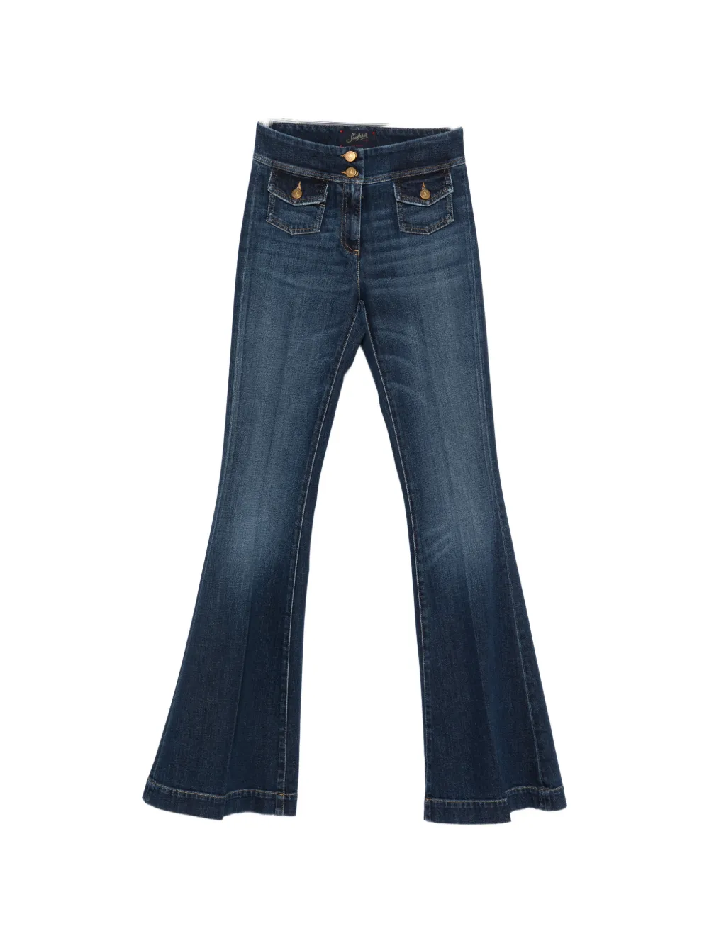 Джинсы с накладными карманами клапанами Seafarer, синий
Джинсы с накладными карманами клапанами Seafarer, синий