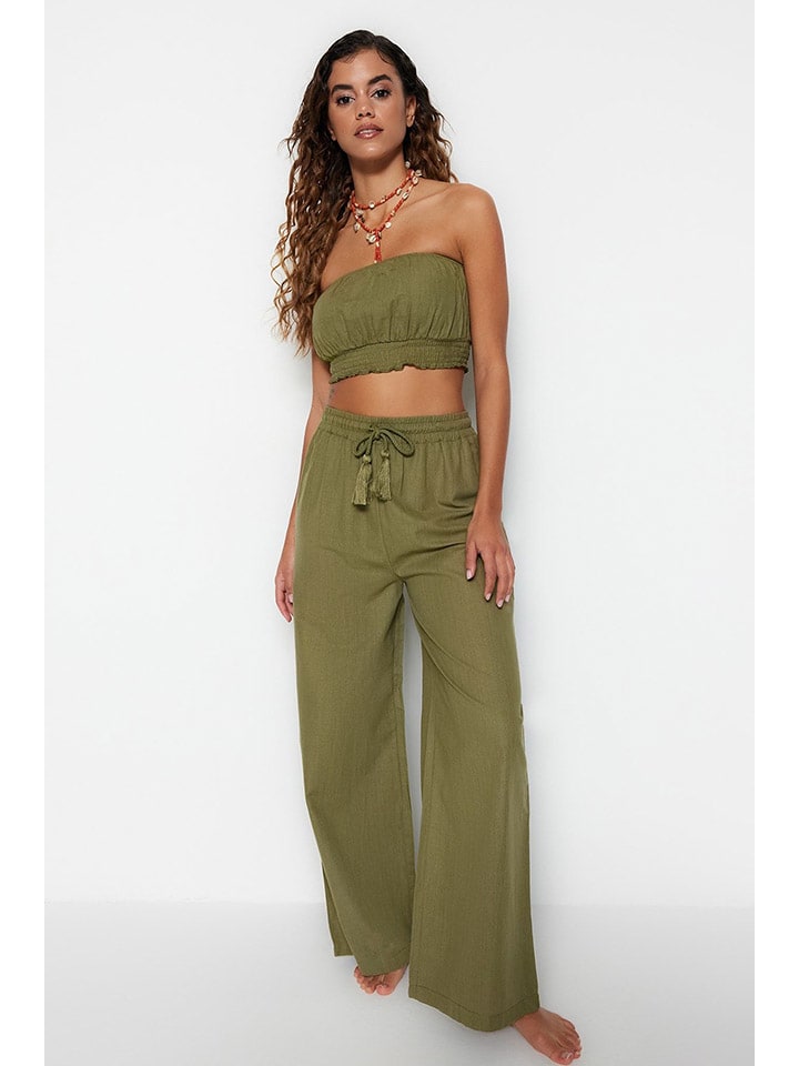 Топ trendyol, хаки
Топ trendyol, хаки