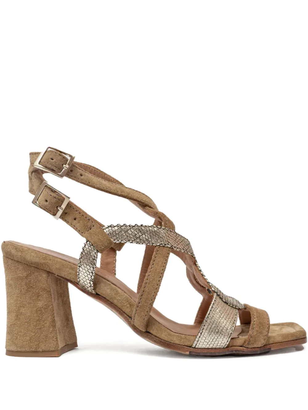 Сандалии на блочном каблуке высотой 80 мм LA BOTTEGA DI LISA, коричневый
Сандалии на блочном каблуке высотой 80 мм LA BOTTEGA DI LISA, коричневый