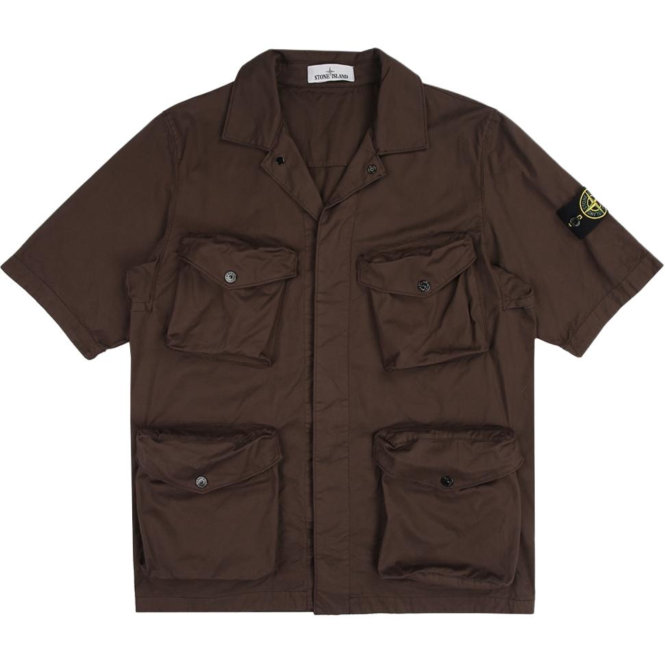 STONE ISLAND Мужская рубашка коричневого цвета
STONE ISLAND Мужская рубашка коричневого цвета