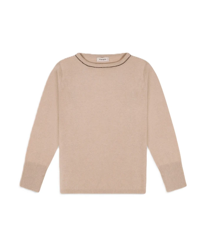 Свитер с круглым вырезом Kangra, бежевый
Свитер с круглым вырезом Kangra, бежевый