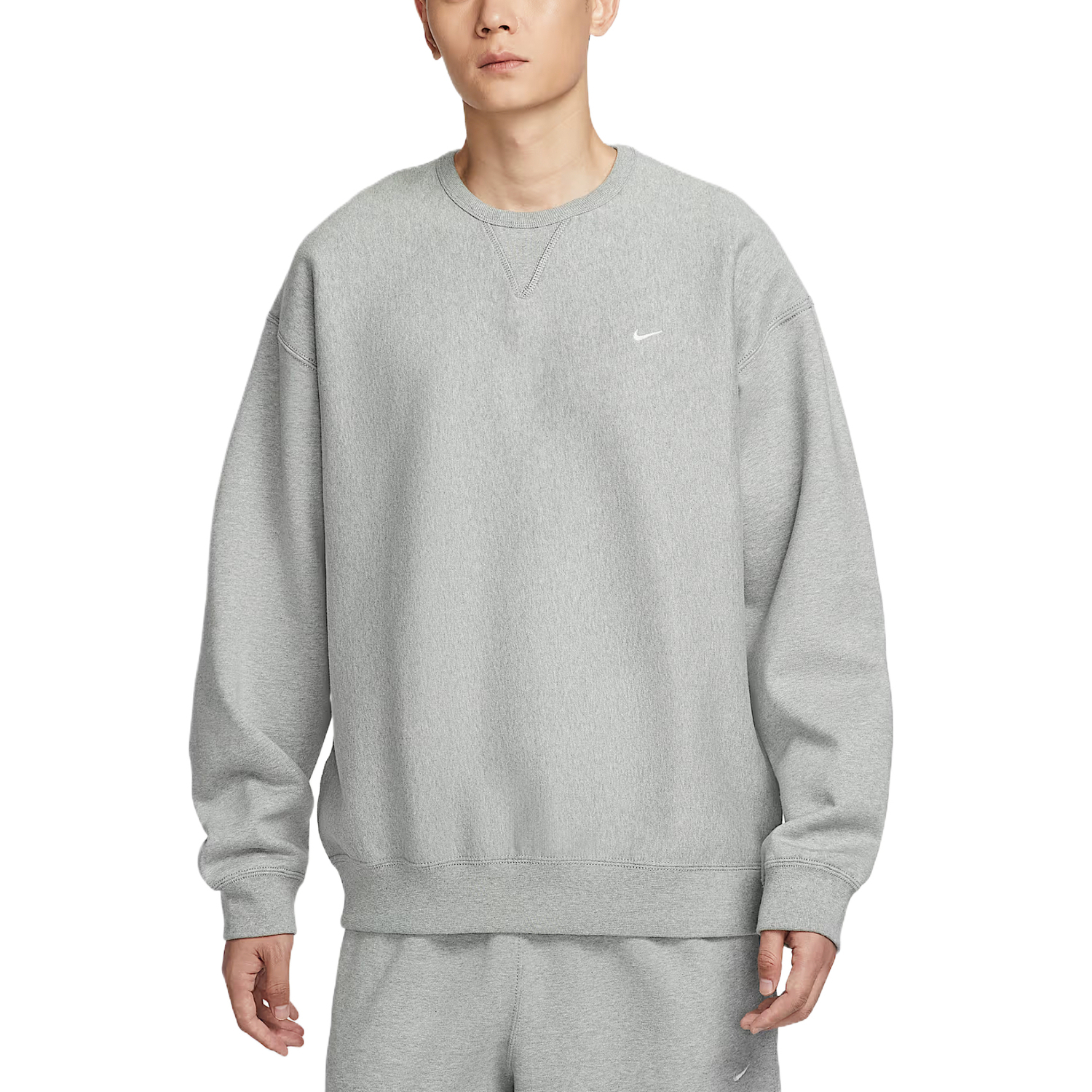 Свитшот с вышивкой Swoosh Nike, темно-серый/белый
Свитшот с вышивкой Swoosh Nike, темно-серый/белый