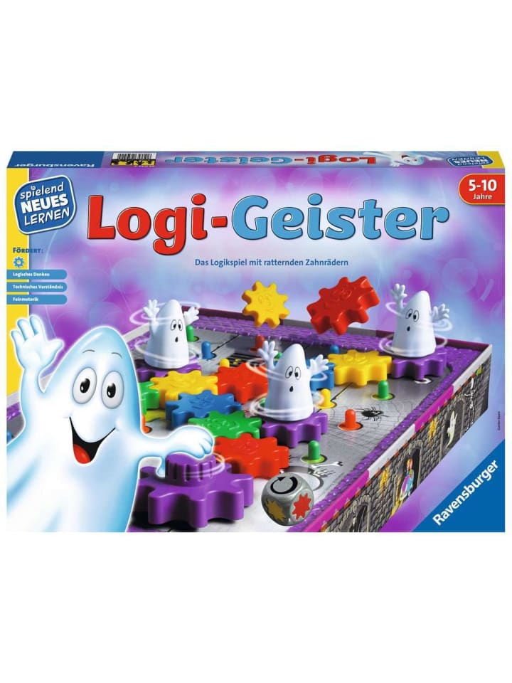 Настольная игра Ravensburger Logi-Ghosts в красочном оформлении
Настольная игра Ravensburger Logi-Ghosts в красочном оформлении