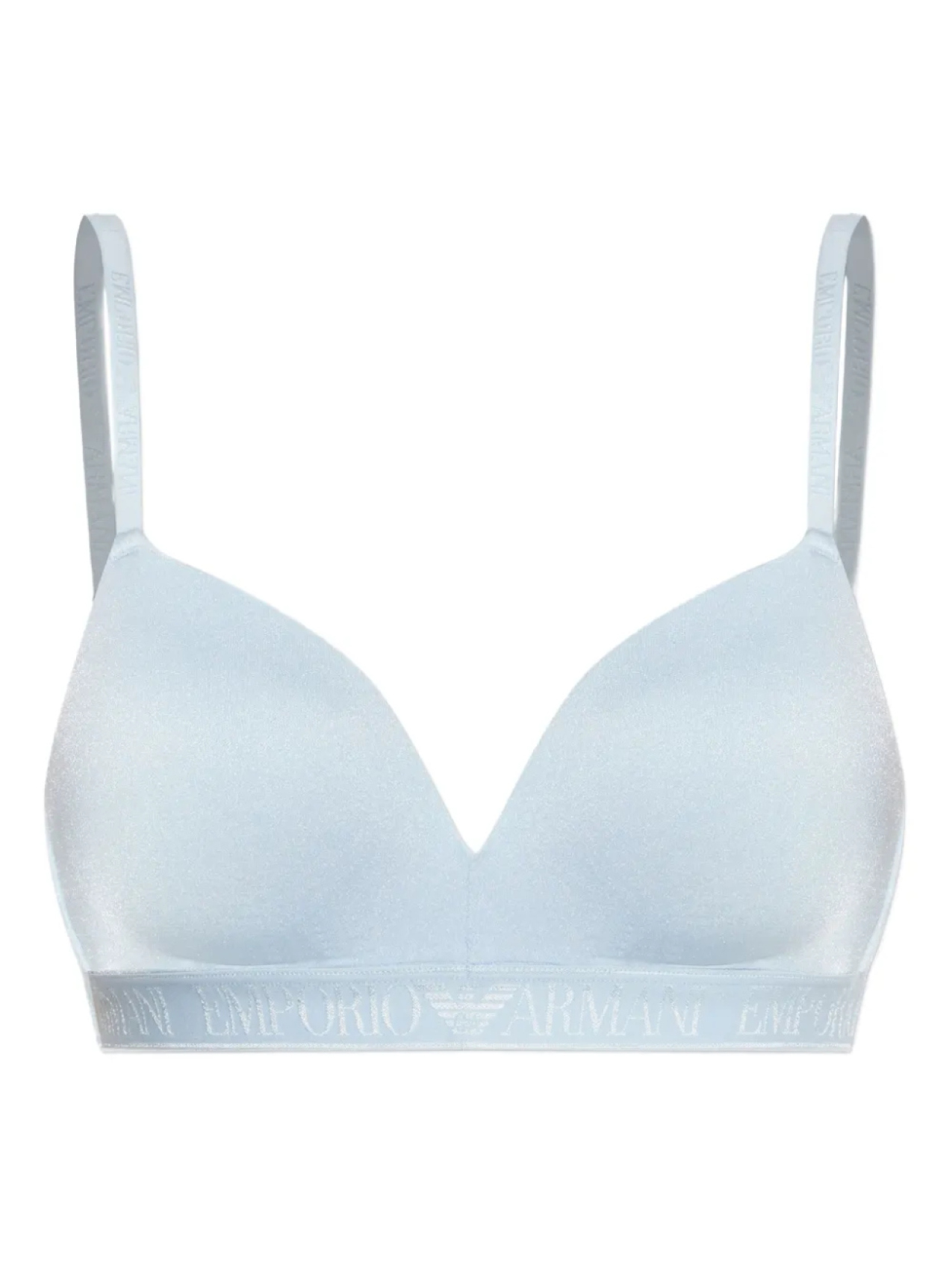 Бюстгальтер с логотипом Emporio Armani, синий
Бюстгальтер с логотипом Emporio Armani, синий