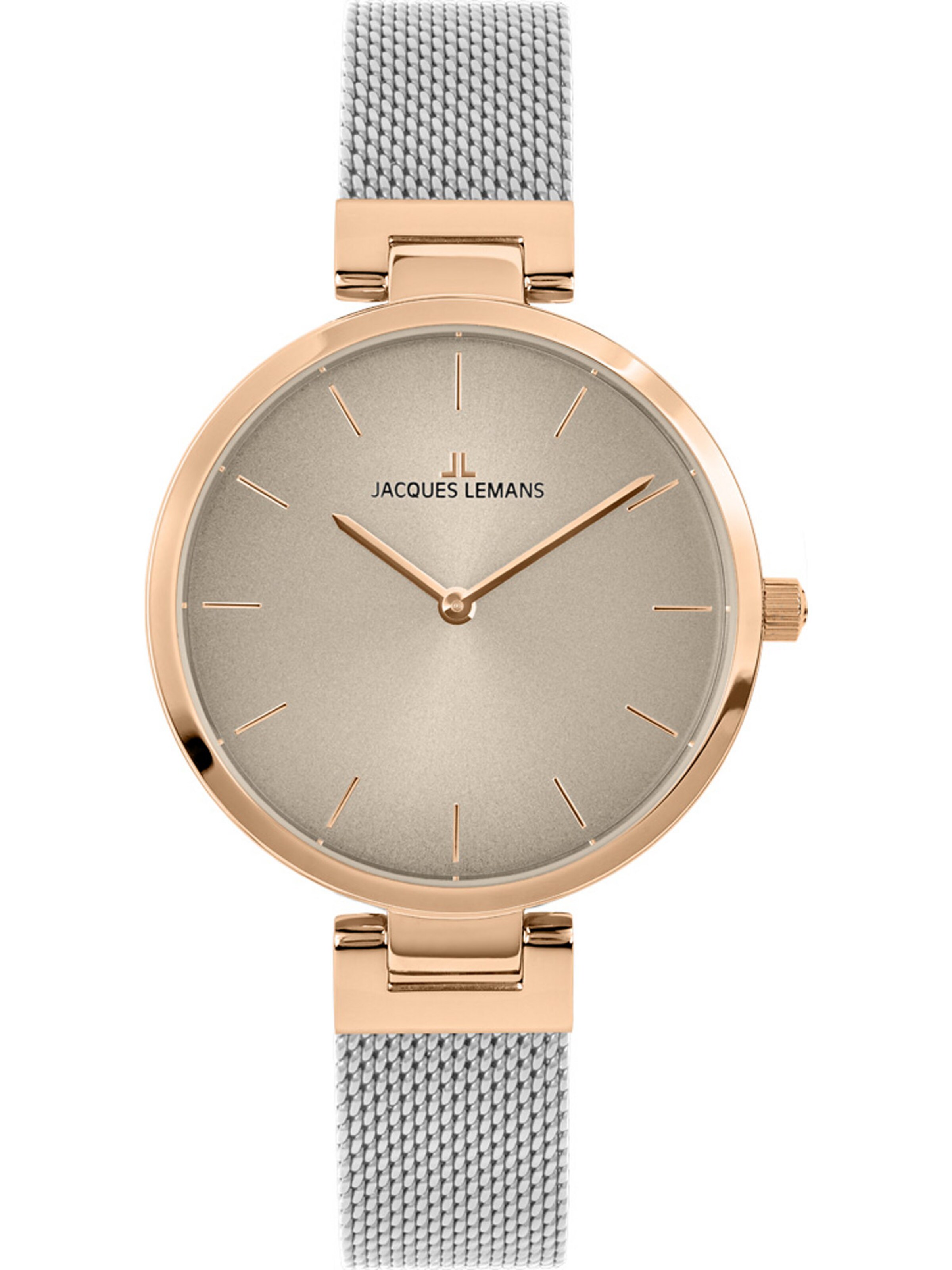 Jacques Lemans Серебряные аналоговые часы
Jacques Lemans Серебряные аналоговые часы