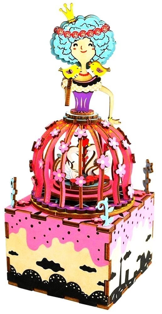 Деревянный 3D-пазл ROBOTIME - Музыкальная шкатулка принцессы
Деревянный 3D-пазл ROBOTIME - Музыкальная шкатулка принцессы