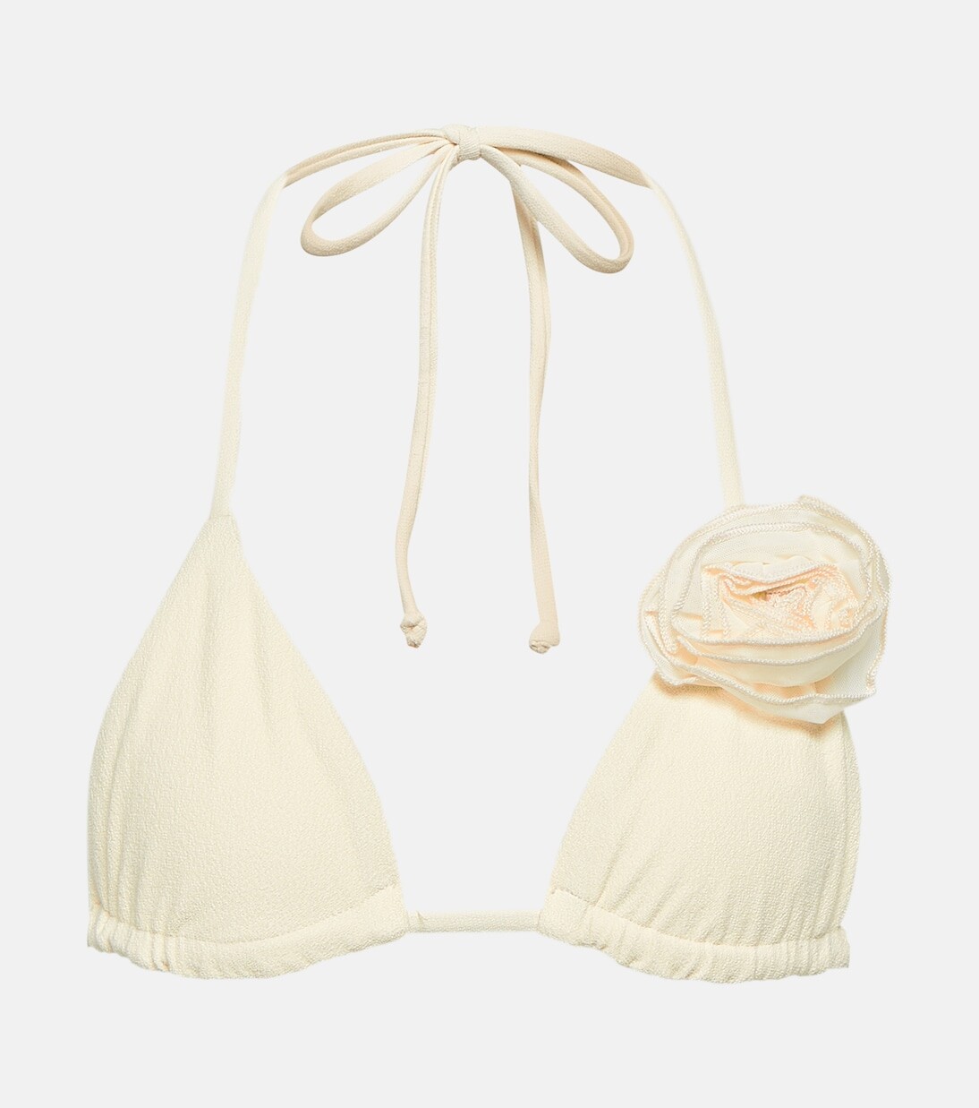 Лиф бикини с треугольными чашками и аппликацией Same, белый
Лиф бикини с треугольными чашками и аппликацией Same, белый