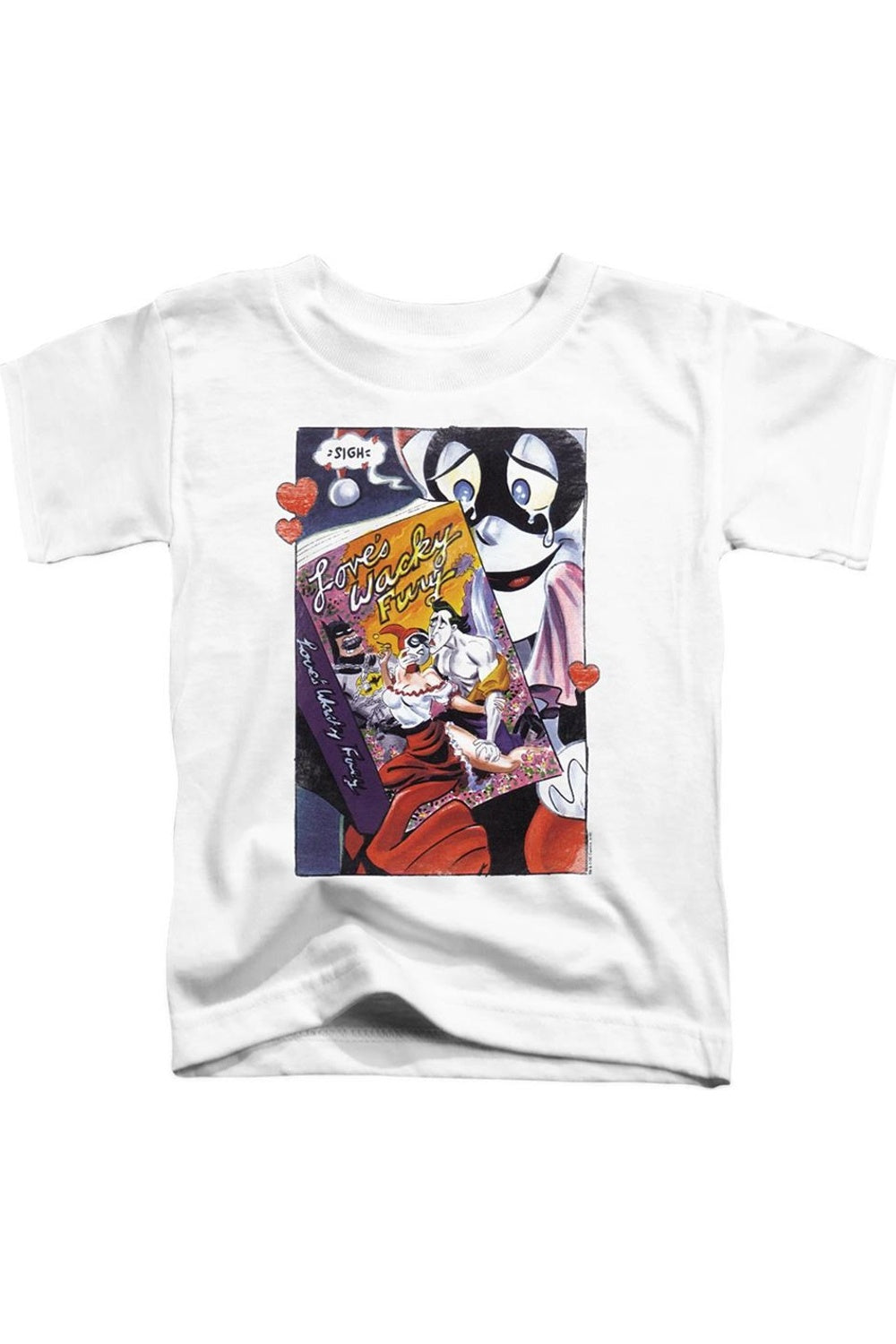 Бэтмен любит безумную ярость - детская футболка с коротким рукавом Gildan, белый
Бэтмен любит безумную ярость - детская футболка с коротким рукавом Gildan, белый