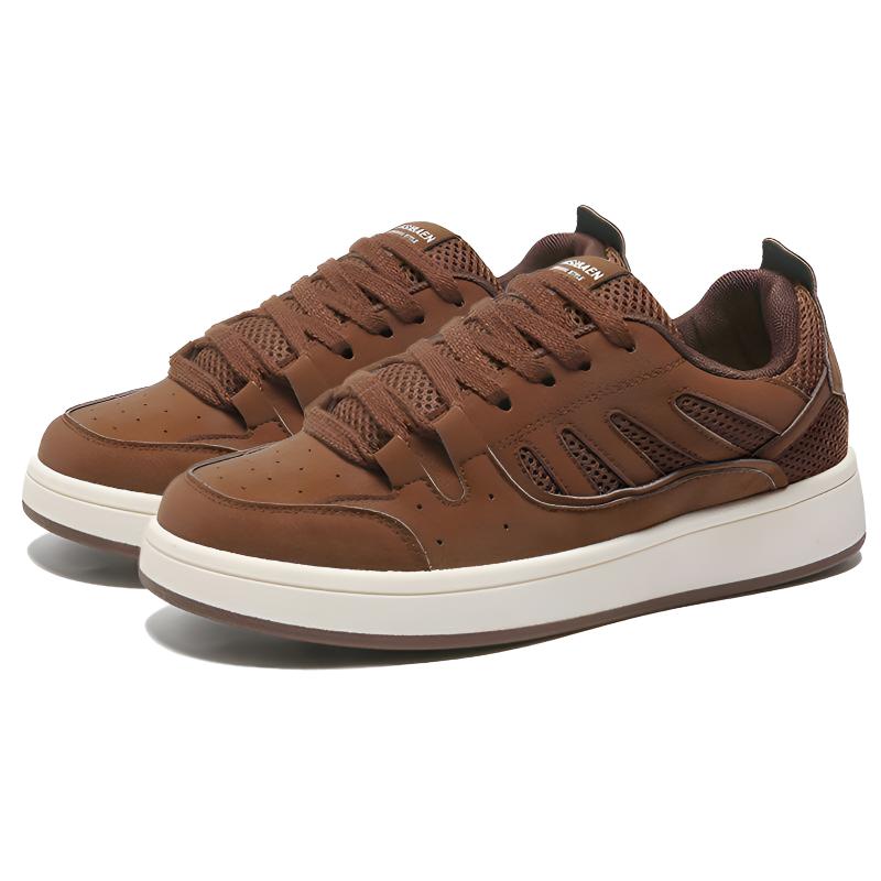 Medd Мужские скейтерские кроссовки низкие бордовые коричневые синие кофейные верблюжьи, цвет Coffee Camel
Medd Мужские скейтерские кроссовки низкие бордовые коричневые синие кофейные верблюжьи, цвет Coffee Camel