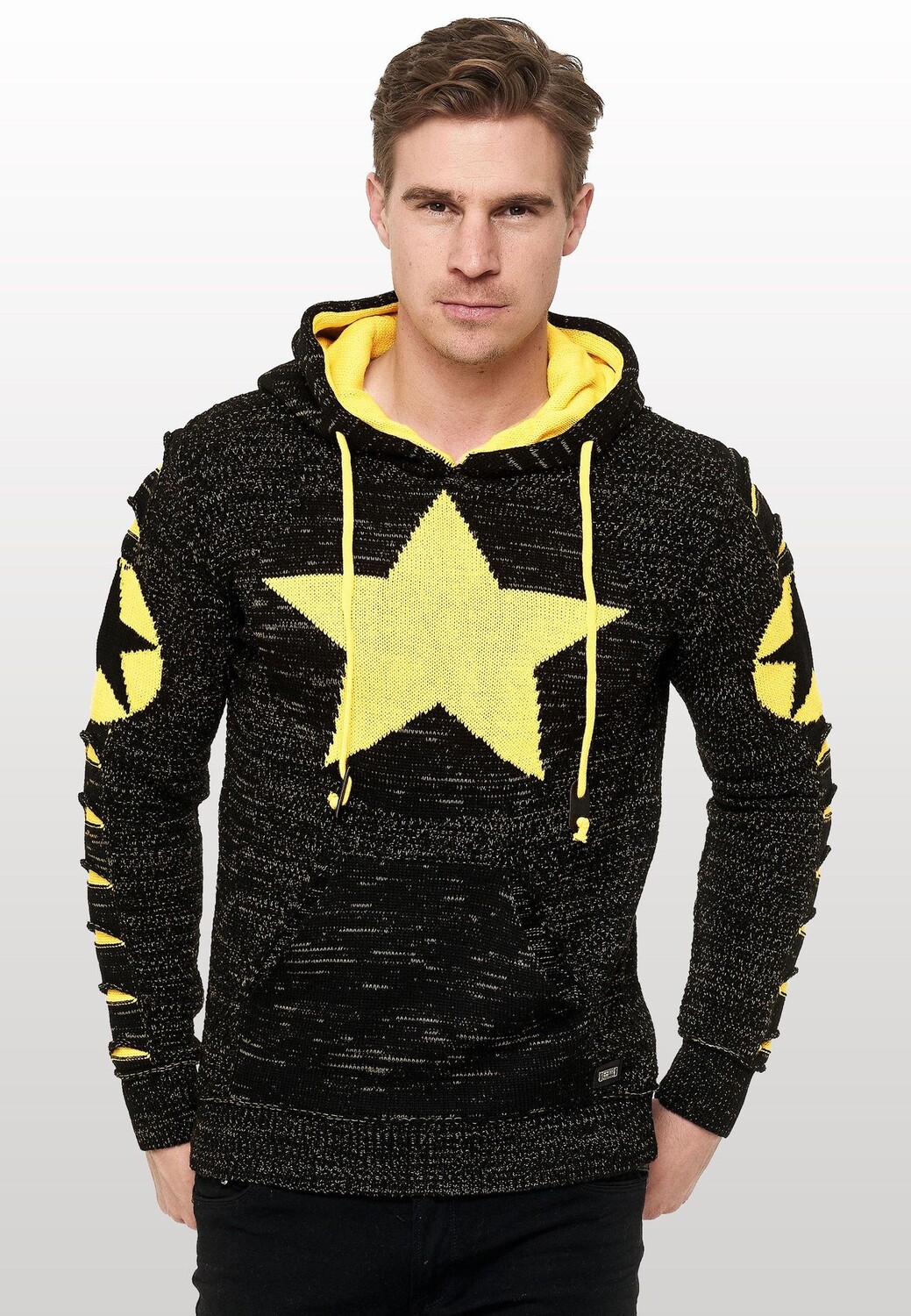 Толстовка с большой звездой RUSTY NEAL, цвет Schwarz Gelb
Толстовка с большой звездой RUSTY NEAL, цвет Schwarz Gelb