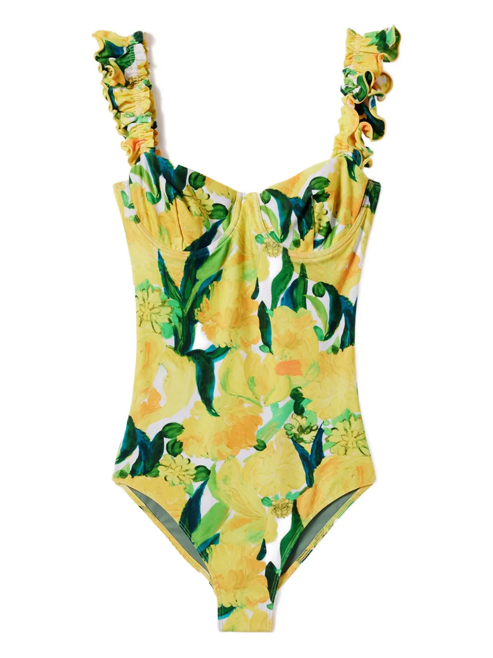 Цветочный купальник La DoubleJ, желтый
Цветочный купальник La DoubleJ, желтый