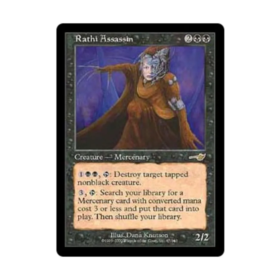 CCG Рати-убийца ( клавиша R), MTG - Nemesis
CCG Рати-убийца ( клавиша R), MTG - Nemesis