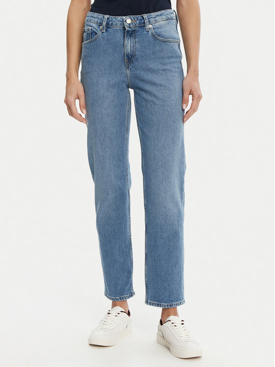 Джинсы прямого кроя Classic WW0WW44345 Tommy Hilfiger, синий
Джинсы прямого кроя Classic WW0WW44345 Tommy Hilfiger, синий