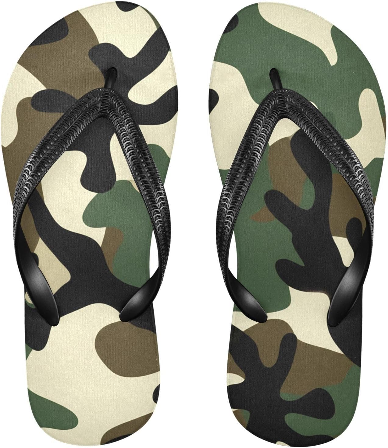 Мужские пляжные шлепанцы-вьетнамки камуфляжного бежево-зеленого цвета, резиновые, с нескользящей подошвой, летние тапочки для ходьбы Sinestour
Мужские пляжные шлепанцы-вьетнамки камуфляжного бежево-зеленого цвета, резиновые, с нескользящей подошвой, летние тапочки для ходьбы Sinestour