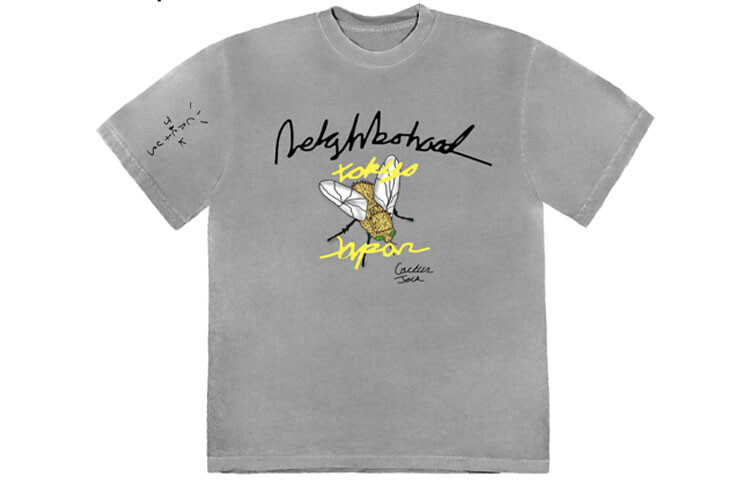 Travis Scott Футболка унисекс с Трэвисом Скоттом, Серый
Travis Scott Футболка унисекс с Трэвисом Скоттом, Серый