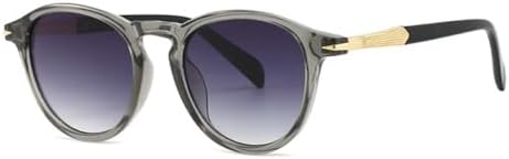 2027 Модные круглые солнцезащитные очки для женщин с градиентным покрытием, защита от УФ-излучения UV400, винтажные мужские солнцезащитные очки в стиле панк MTZJH, Gray Gray Gradient
2027 Модные круглые солнцезащитные очки для женщин с градиентным покрытием, защита от УФ-излучения UV400, винтажные мужские солнцезащитные очки в стиле панк MTZJH, Gray Gray Gradient