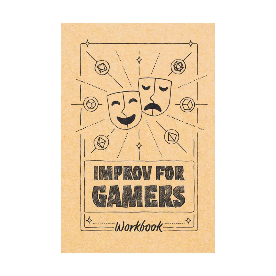 Improv for Gamers Workbook (POD, Black & White), Role Playing Games (Evil Hat), мягкая обложка
Improv for Gamers Workbook (POD, Black & White), Role Playing Games (Evil Hat), мягкая обложка