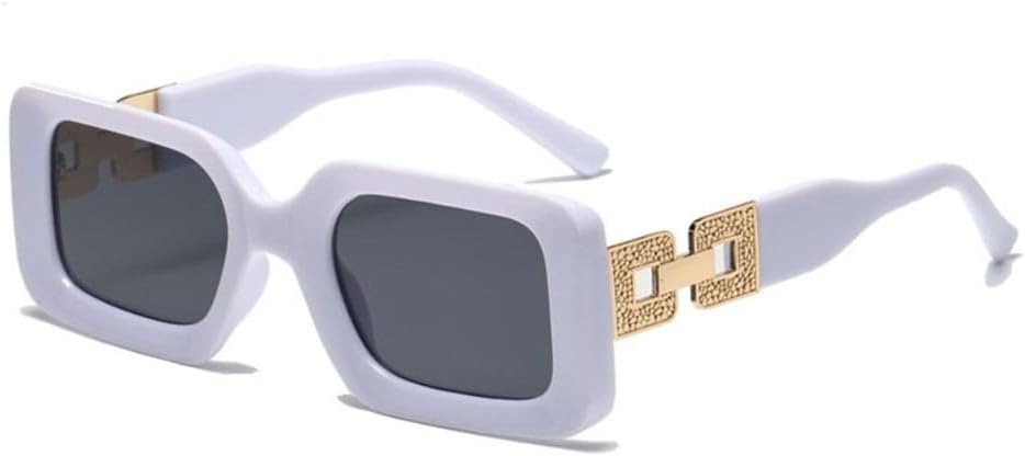 Модные солнцезащитные очки для активного отдыха, женские и мужские, в маленькой оправе, в стиле ретро, солнцезащитные очки с защитой от УФ-излучения UV400 KTUCN, White
Модные солнцезащитные очки для активного отдыха, женские и мужские, в маленькой оправе, в стиле ретро, солнцезащитные очки с защитой от УФ-излучения UV400 KTUCN, White