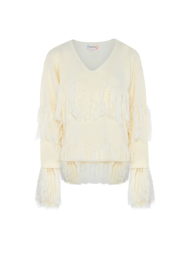 Пуловер ebeeza, белый
Пуловер ebeeza, белый