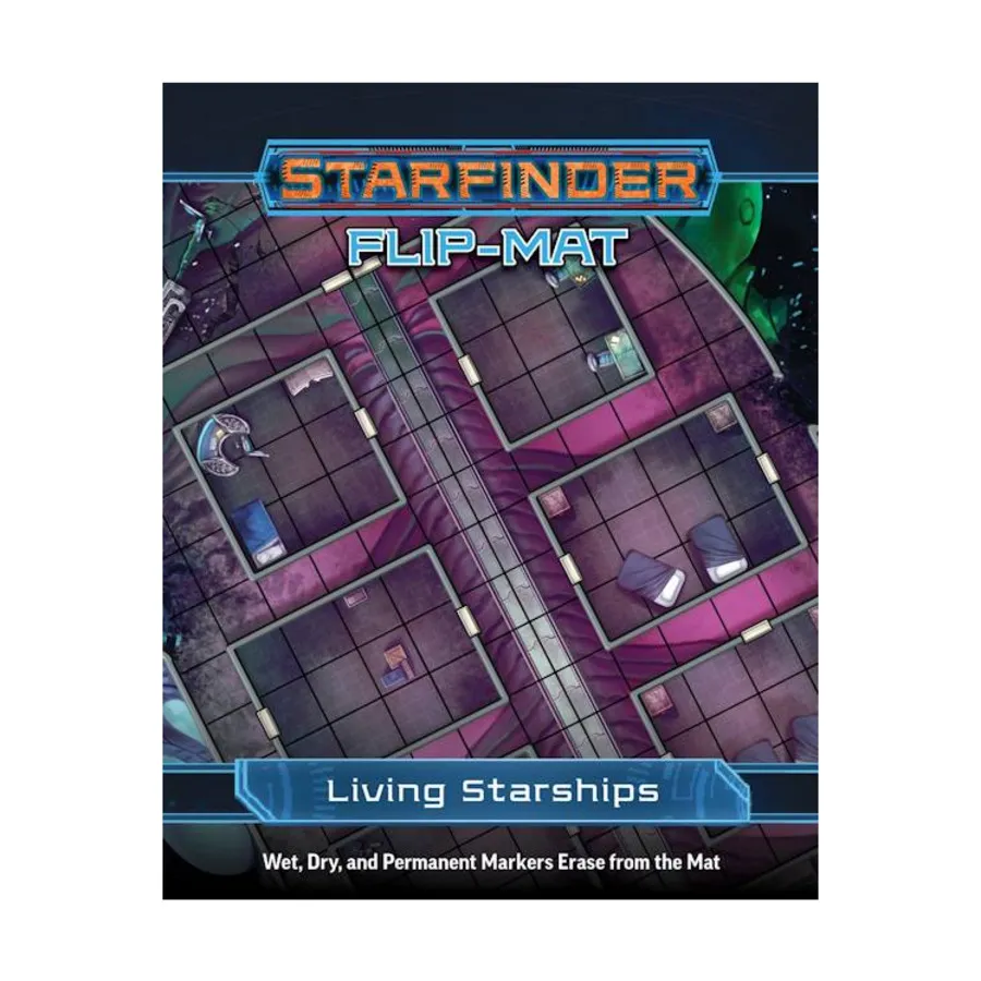 Флип-коврик - Живые звездолеты, Starfinder Campaign Setting - Flip-Mats & Map Folios
Флип-коврик - Живые звездолеты, Starfinder Campaign Setting - Flip-Mats & Map Folios