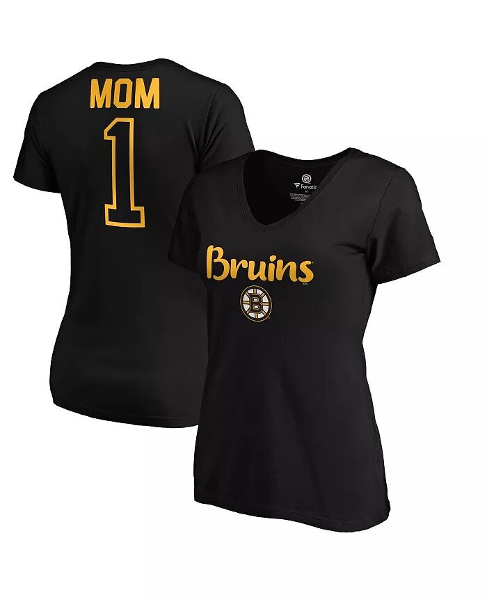 Женская черная футболка Boston Bruins #1 Mom с V-образным вырезом Fanatics
Женская черная футболка Boston Bruins #1 Mom с V-образным вырезом Fanatics