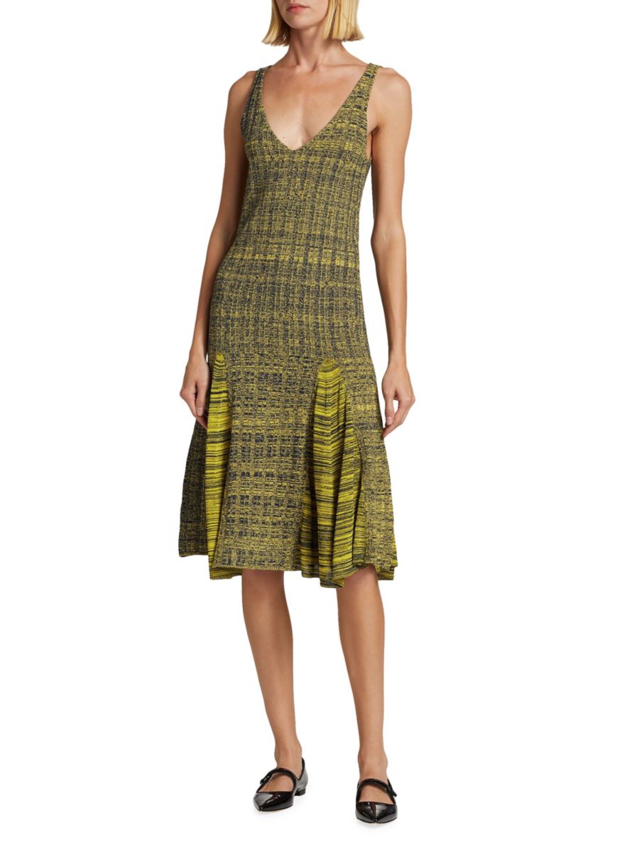 Платье-миди Soar Godet Wales Bonner, цвет Yellow Navy
Платье-миди Soar Godet Wales Bonner, цвет Yellow Navy