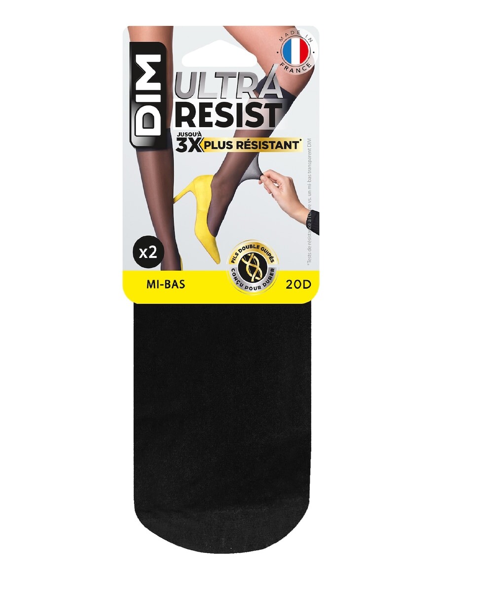 В упаковке 2 устойчивых прозрачных мини-колгот плотностью 20 ден Dim, черный
В упаковке 2 устойчивых прозрачных мини-колгот плотностью 20 ден Dim, черный