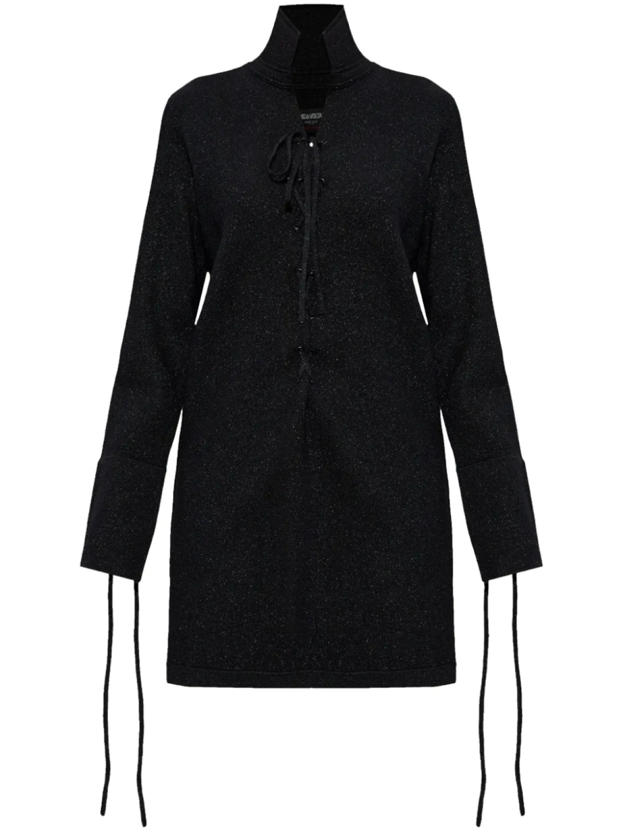 Мини-платье Zadig&Voltaire с металлизированной нитью, коричневый
Мини-платье Zadig&Voltaire с металлизированной нитью, коричневый