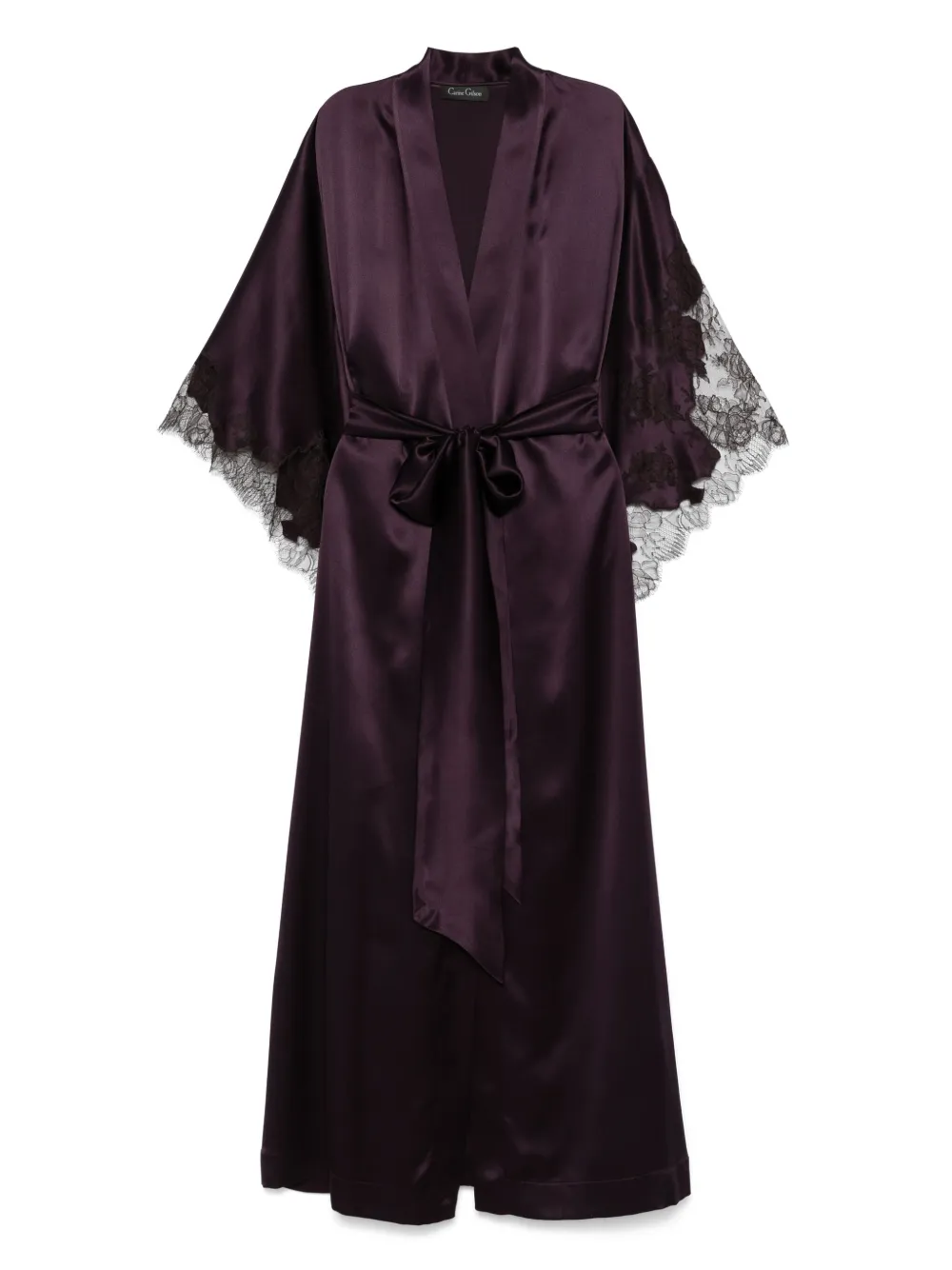Шелковый халат Carine Gilson, фиолетовый
Шелковый халат Carine Gilson, фиолетовый