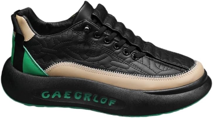 Мужские повседневные спортивные кроссовки на шнуровке с толстой подошвой, больших размеров- легкие и удобные, нескользящие и прочные, подходят для всех сезонов Clolinde, зеленый
Мужские повседневные спортивные кроссовки на шнуровке с толстой подошвой, больших размеров- легкие и удобные, нескользящие и прочные, подходят для всех сезонов Clolinde, зеленый