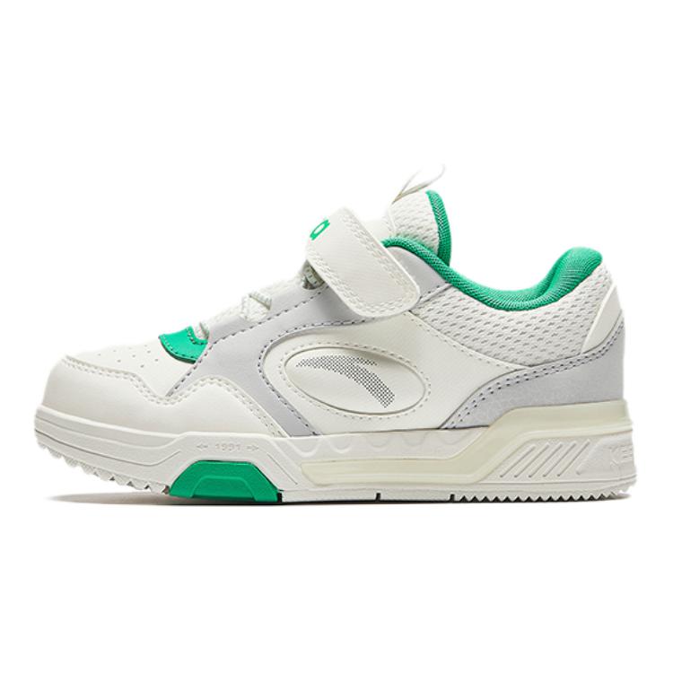 Антискользящие износостойкие низкие детские скейтбординговые кроссовки бело-зеленые Kids' Antakids
Антискользящие износостойкие низкие детские скейтбординговые кроссовки бело-зеленые Kids' Antakids