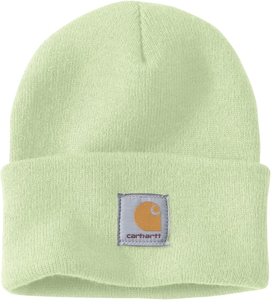 Carhartt мужская вязаная шапка с манжетой, Hint Of Lime
Carhartt мужская вязаная шапка с манжетой, Hint Of Lime