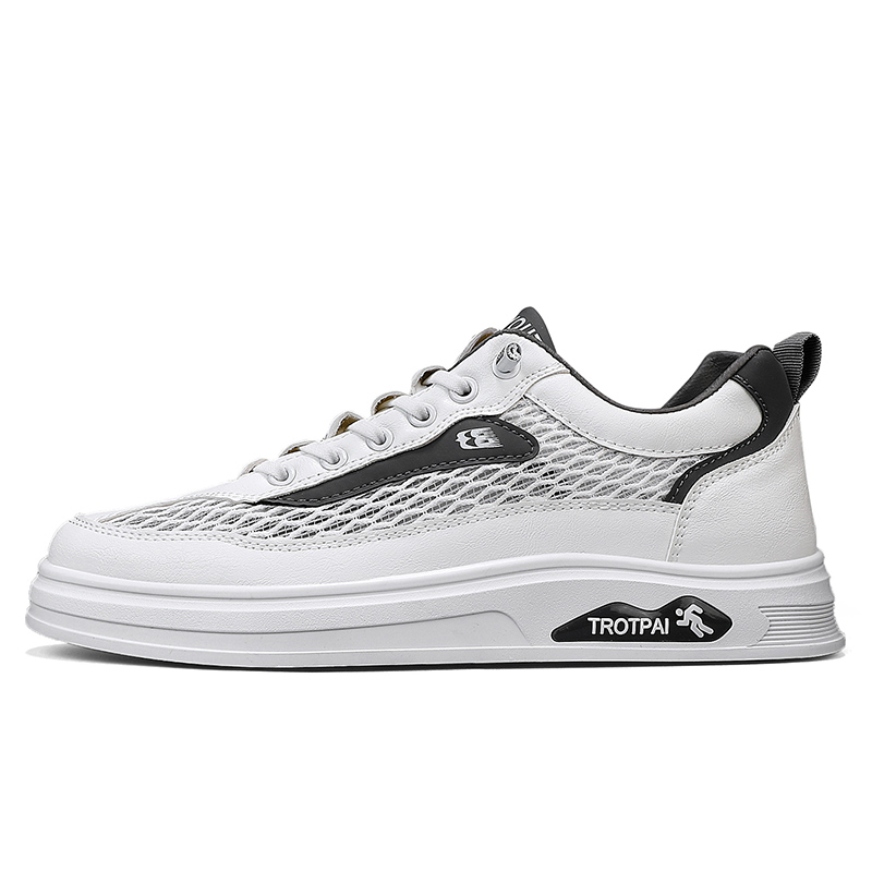 Sportful Износостойкие легкие дышащие мужские лоу-топы для скейтбординга бело-серые, цвет White Gray
Sportful Износостойкие легкие дышащие мужские лоу-топы для скейтбординга бело-серые, цвет White Gray