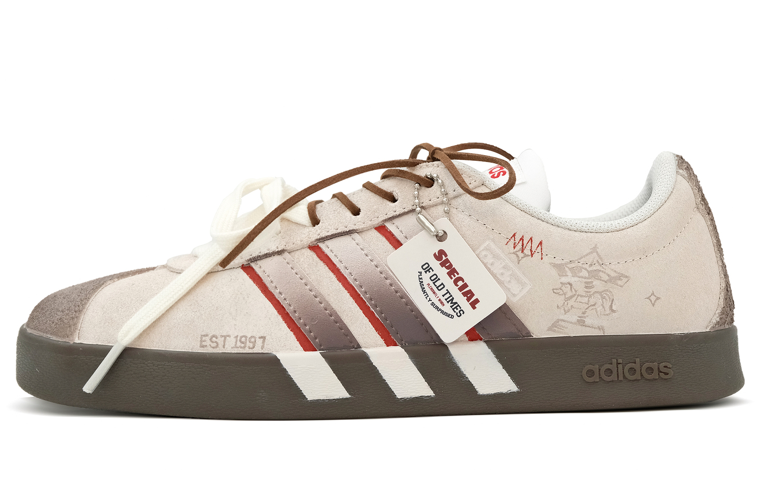 Adidas VL COURT 2.0 Кроссовки для скейтбординга Unisex серо-коричневые
Adidas VL COURT 2.0 Кроссовки для скейтбординга Unisex серо-коричневые