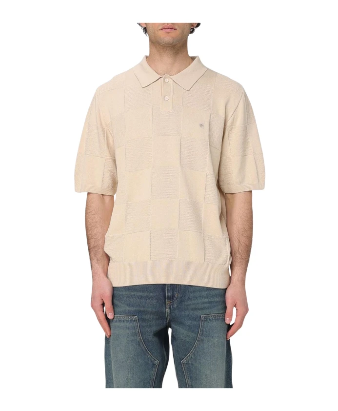 Поло с коротким рукавом в клетку Carhartt Wip, бежевый
Поло с коротким рукавом в клетку Carhartt Wip, бежевый