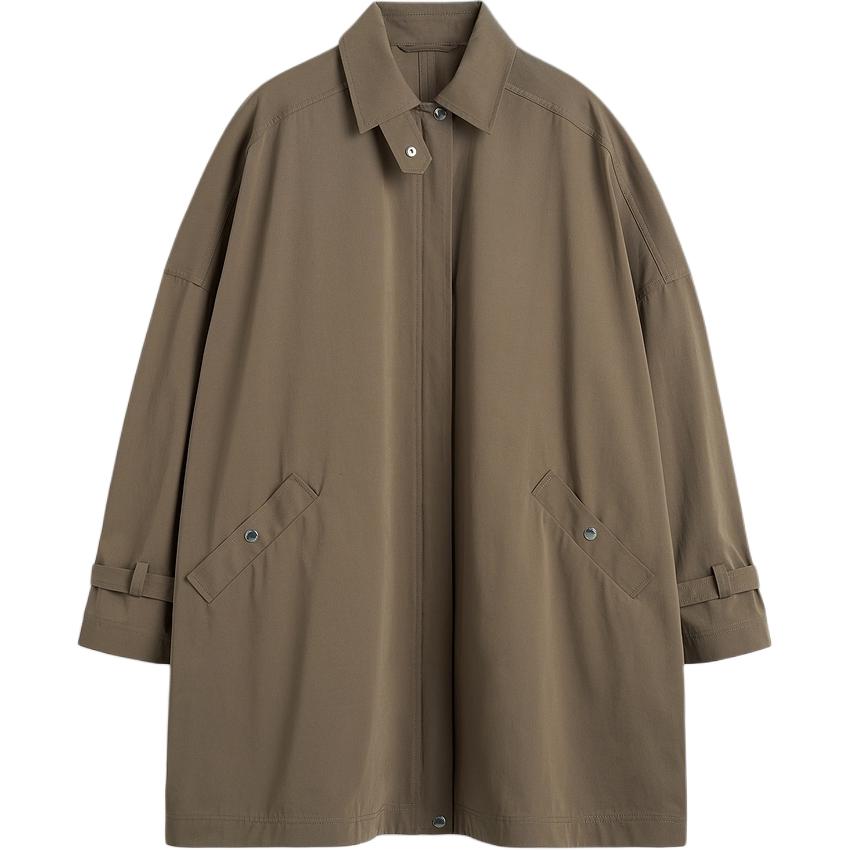 Объемный тренч Toteme, светлый umber
Объемный тренч Toteme, светлый umber