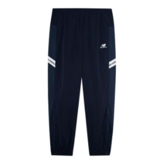 Спортивные брюки New Balance Logo Fleece Striped Joggers 'Navy White', темно-синий 
Спортивные брюки New Balance Logo Fleece Striped Joggers 'Navy White', темно-синий