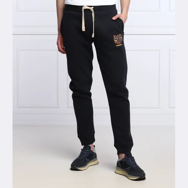 Спортивные брюки стандартного кроя Superdry, синий 
Спортивные брюки стандартного кроя Superdry, синий