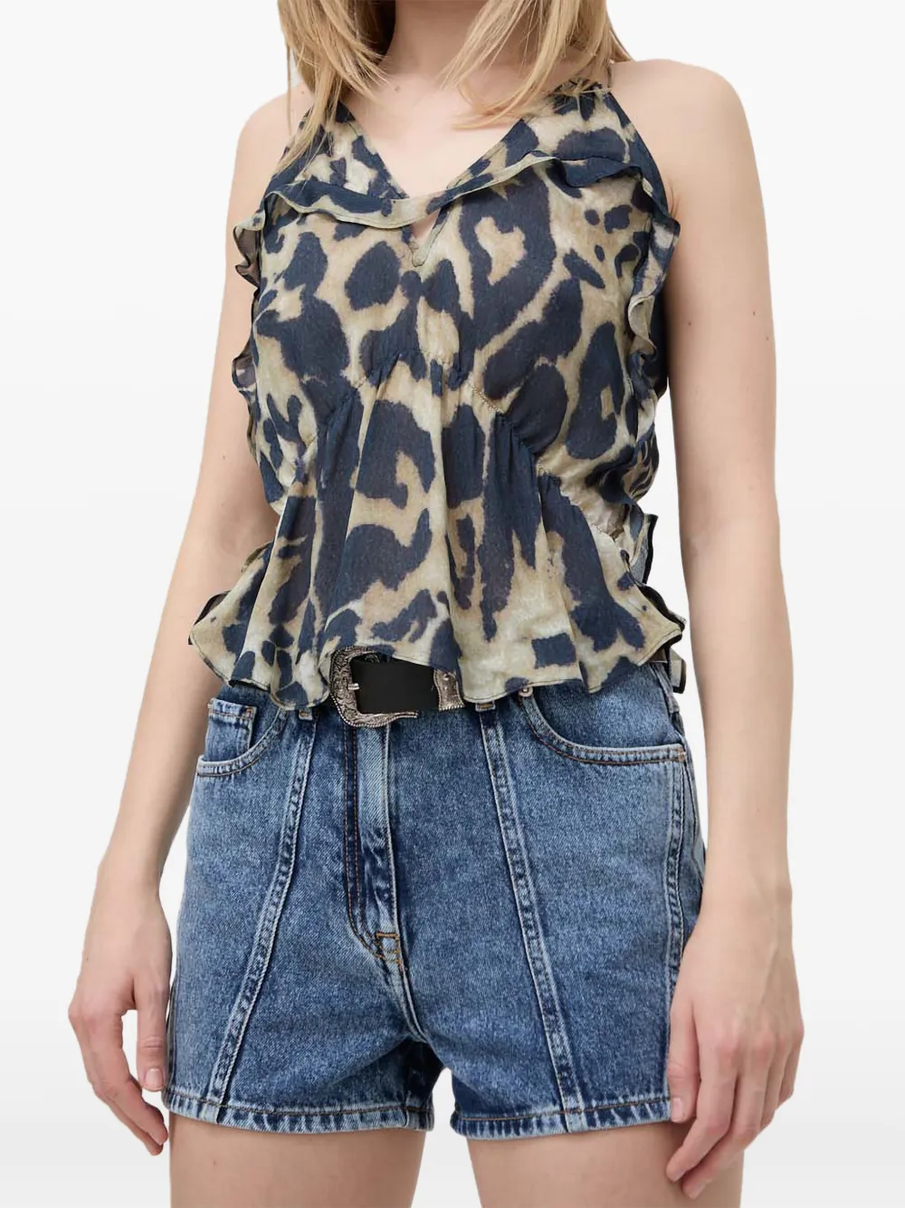 Джинсовые шорты Sarahi Iro, синий
Джинсовые шорты Sarahi Iro, синий