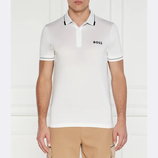 Рубашка поло узкого кроя Paul pro Boss, белый
Рубашка поло узкого кроя Paul pro Boss, белый