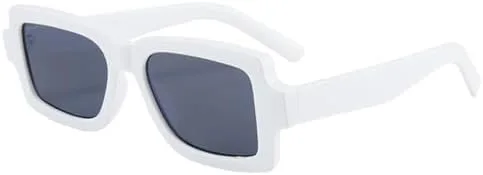 Женские солнцезащитные очки 2027 года, маленькие квадратные, модные, сине-красные, с защитой от УФ-излучения UV400, мужские солнцезащитные очки MTZJH, White Gray
Женские солнцезащитные очки 2027 года, маленькие квадратные, модные, сине-красные, с защитой от УФ-излучения UV400, мужские солнцезащитные очки MTZJH, White Gray