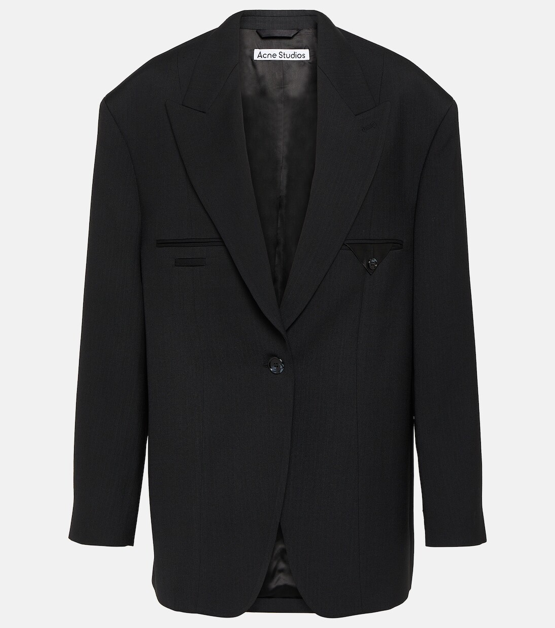 Куртка оверсайз jemily Acne Studios, черный
Куртка оверсайз jemily Acne Studios, черный